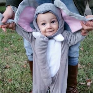 🎃 Infant Elephant Costume 🍼 0 to 6 mo🍂🍁